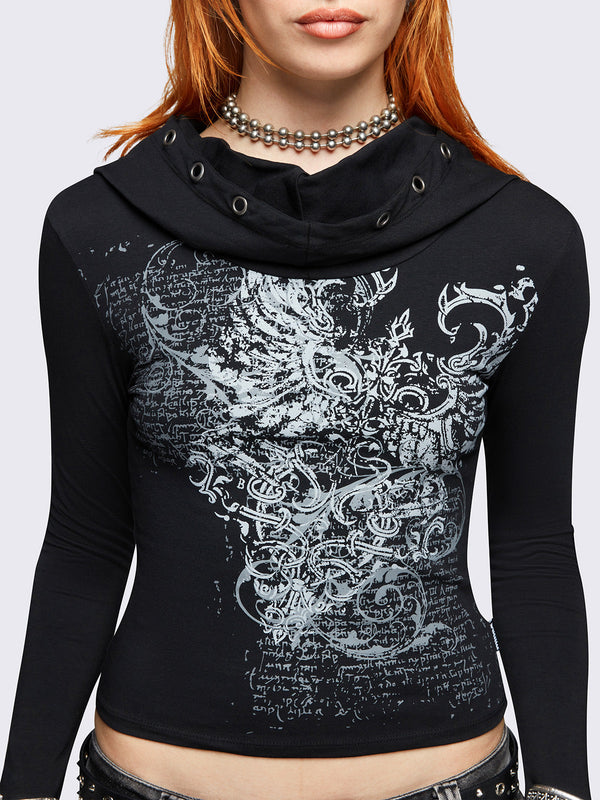 Obscurity Hooded Top