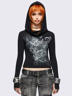 Obscurity Hooded Top