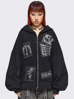 Paranoia Zip Up Hoodie