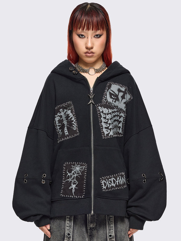 Paranoia Zip Up Hoodie