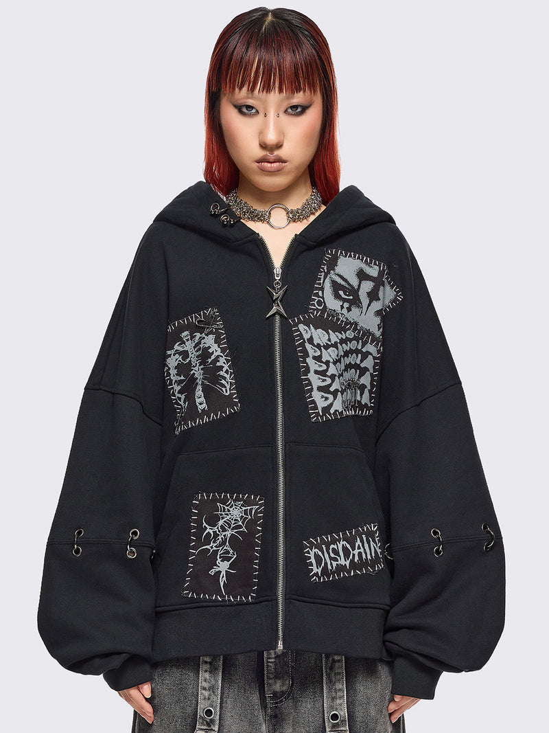 Paranoia Zip Up Hoodie