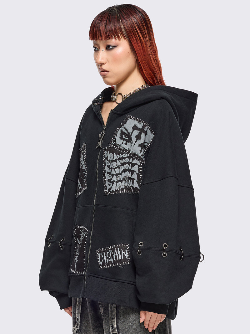 Paranoia Zip Up Hoodie