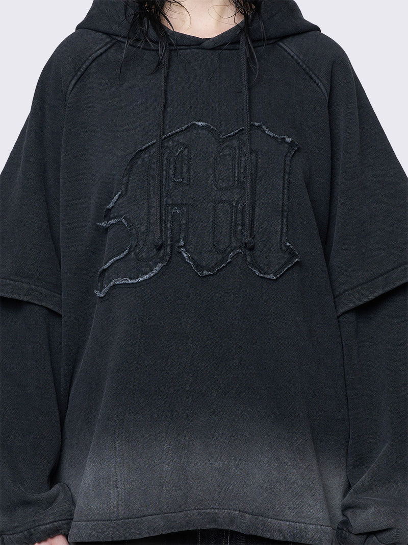 Rae Washed Layered Hoodie