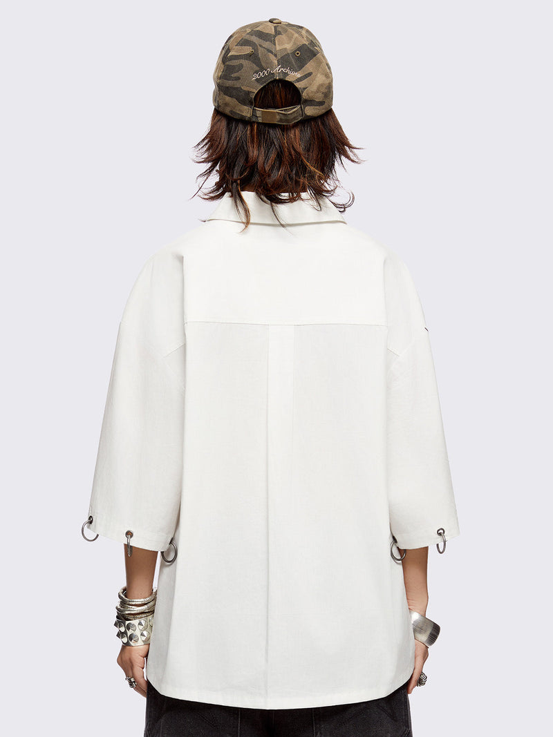 Script White Shirt