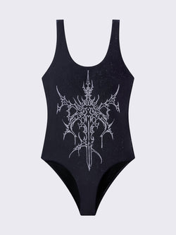 Shadowblade Black Swimsuit