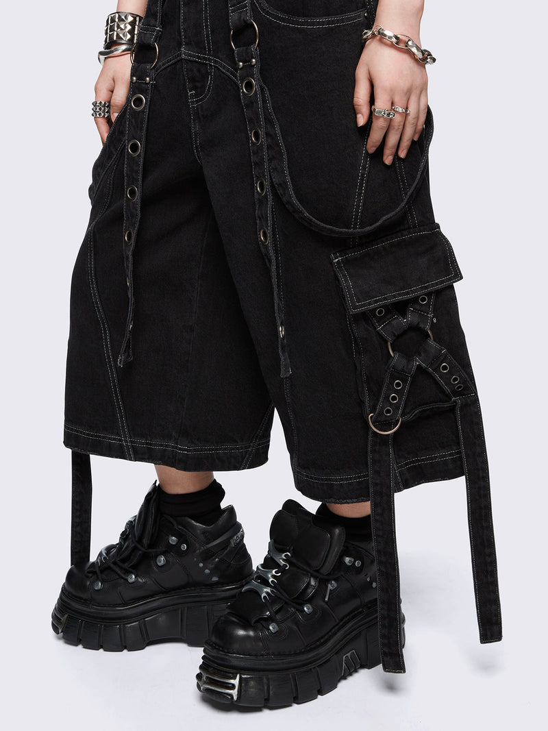 Trek Black Washed Jorts