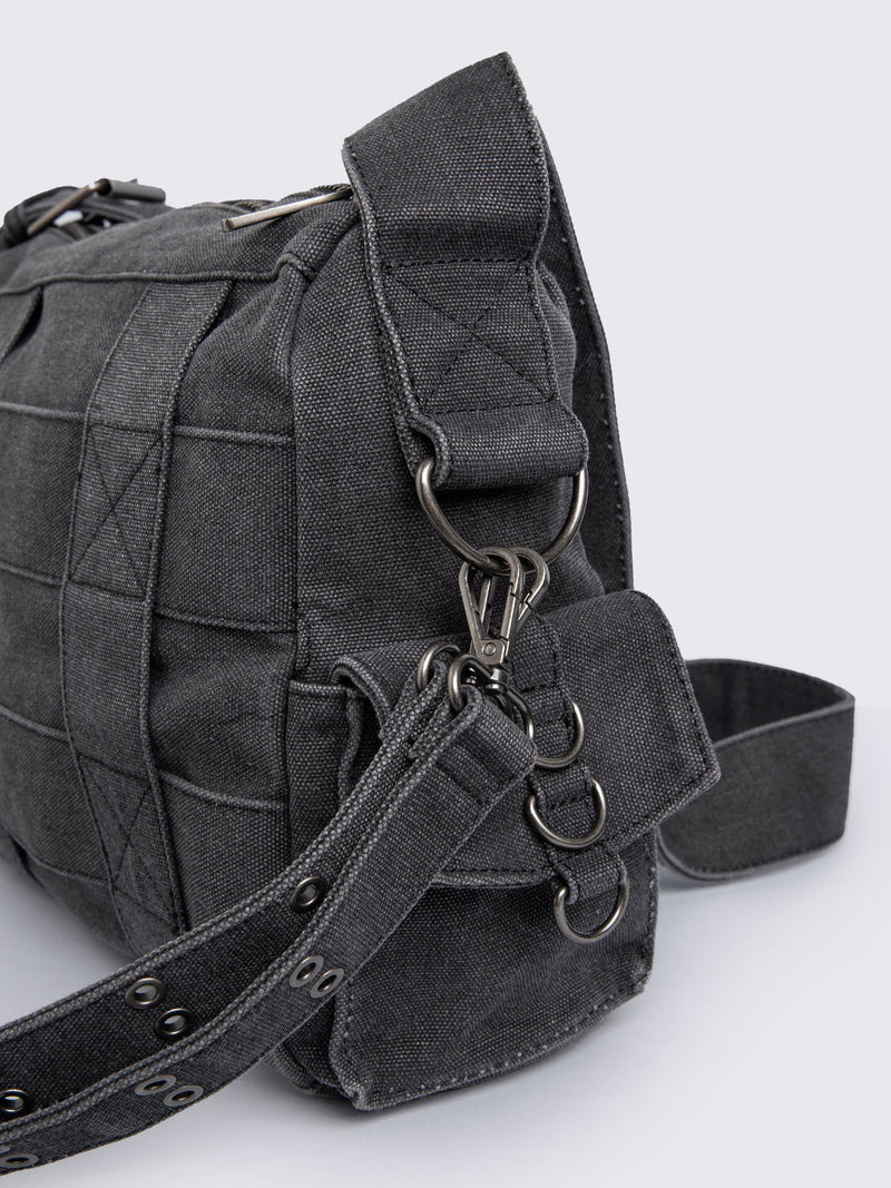 Trek Denim Crossbody Bag