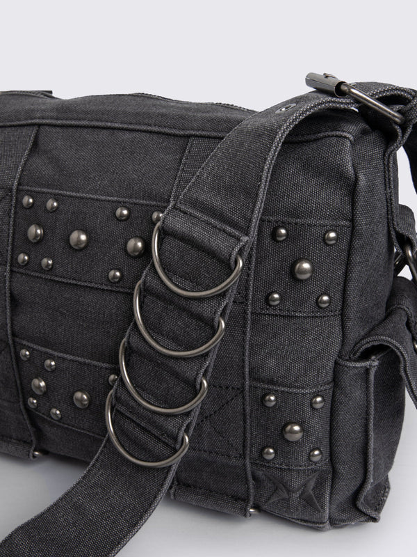 Trek Denim Crossbody Bag
