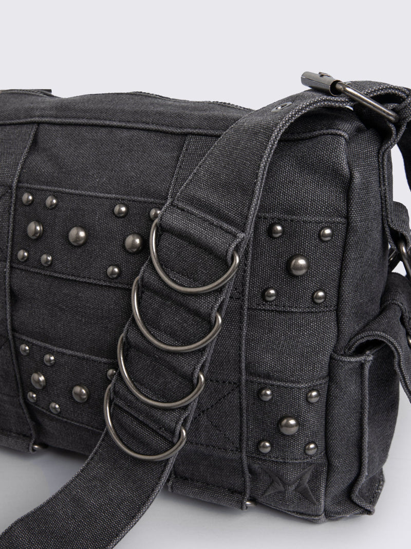 Trek Denim Crossbody Bag
