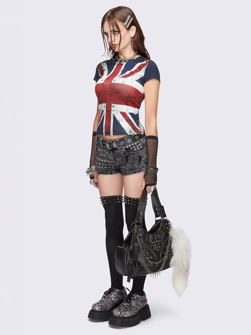 Union Jack Baby Tee